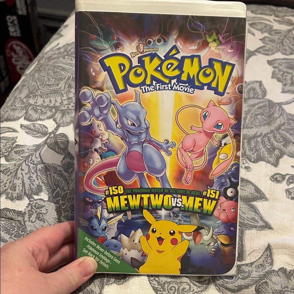 Pokémon The First Movie VHS- Good Condition